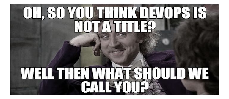 Is DevOps a Title?