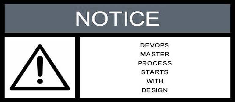 The DevOps master process: design