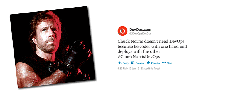 Chuck Norris doesn't need DevOps Contest