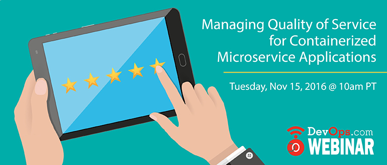 Webinar: Managing Quality of Service for Containerized Microservice Applications 0 views