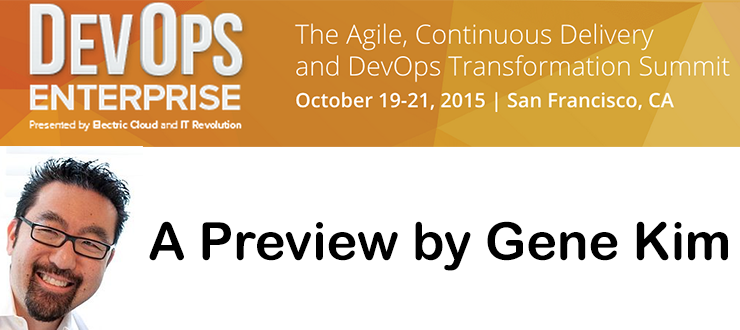 What to expect at the DevOps Enterprise Summit 2015