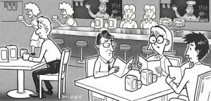 ...at the Distributed Cafe, 24/7 availability