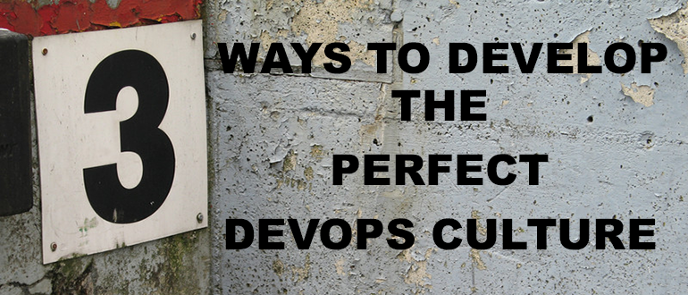 3 Ways to Develop the Perfect DevOps Culture