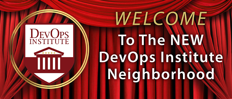 Welcome to the New DevOps Institute Neighborhood