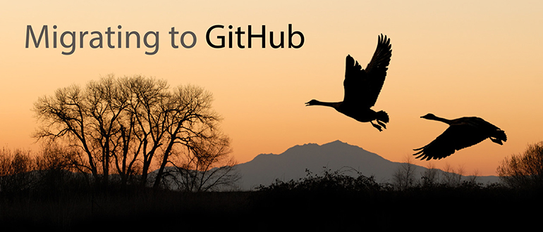 Migrating to GitHub