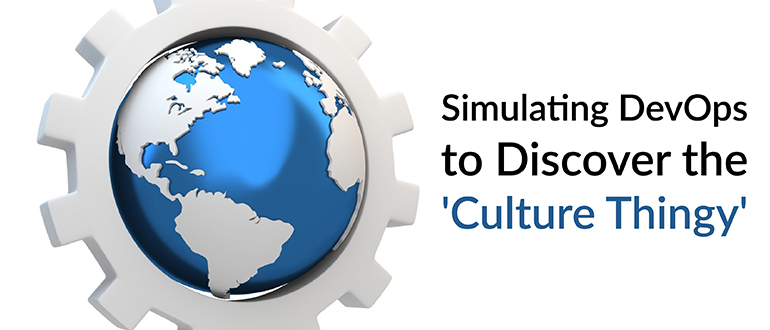 Simulating DevOps to Discover the 'Culture Thingy'