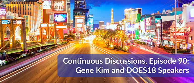 Gene Kim and DOES18 Speakers