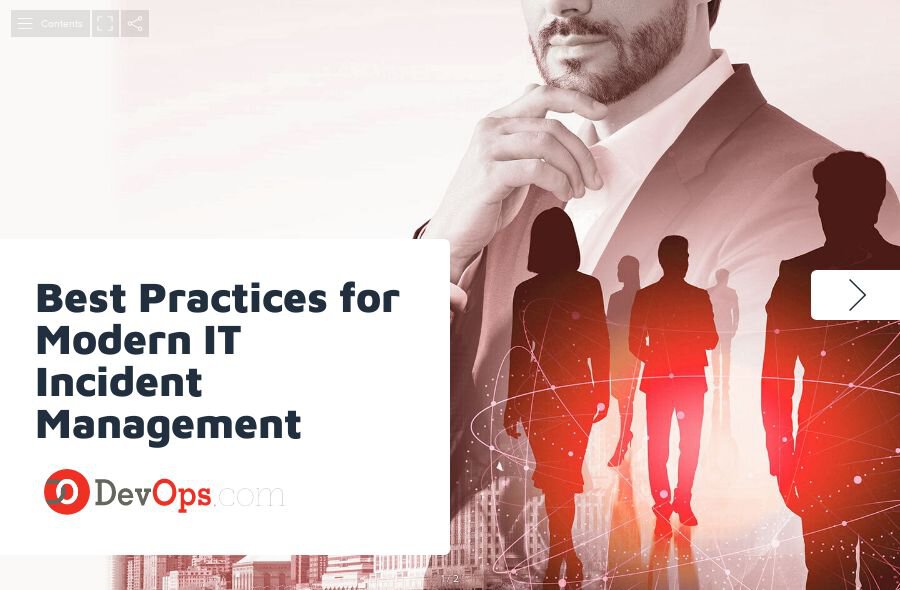Best Practices for Modern IT Incident Management