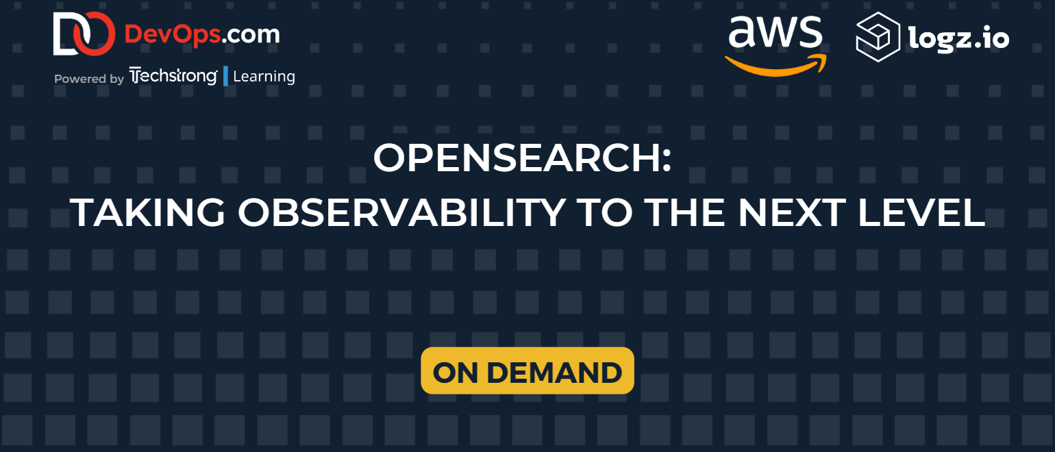 OpenSearch: Taking Observability to the Next Level - Sign Up