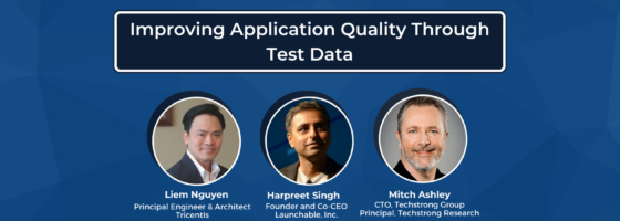 Improving Application Quality Through Test Data