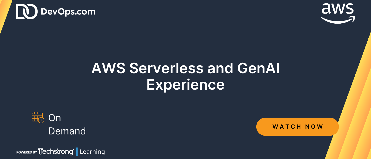 AWS Serverless and GenAI Experience