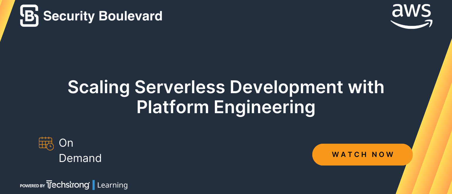 Scaling Serverless Development with Platform Engineering